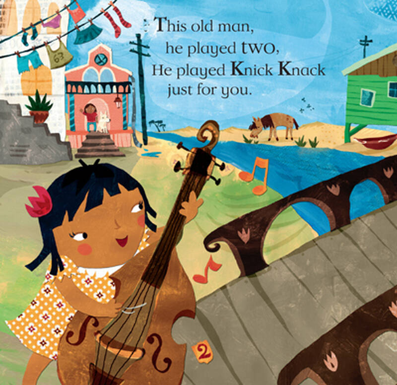 语感启蒙经典英文儿歌图画书第一辑(套装共8册)