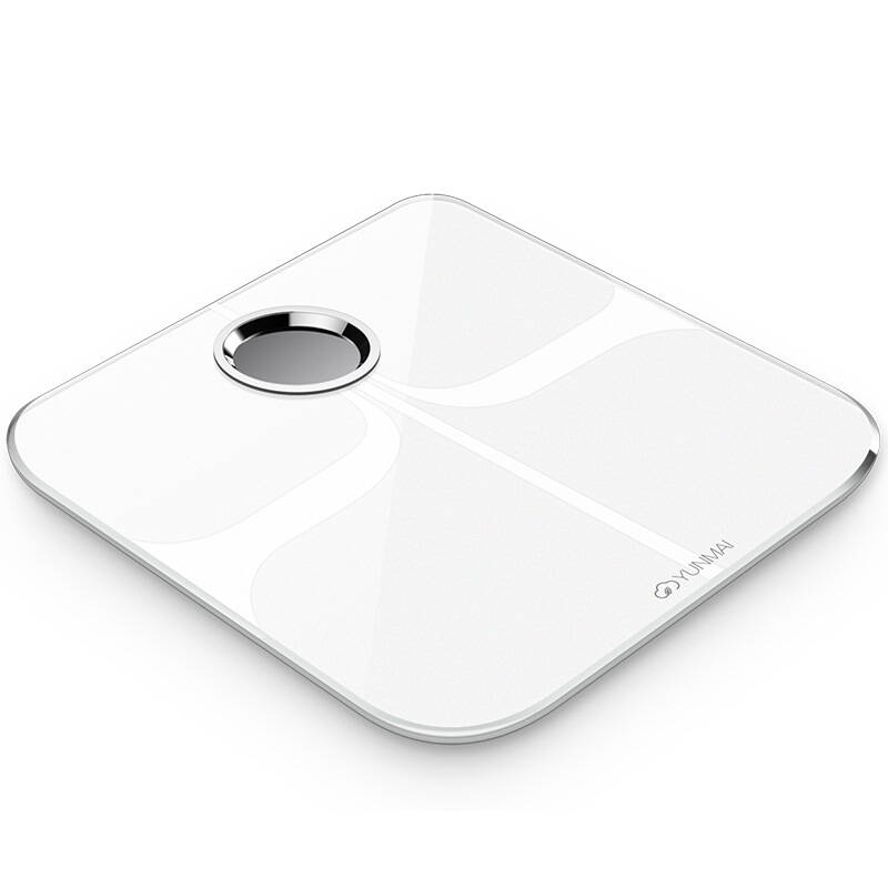 云麦好轻 智能体脂秤 您的健康管家 全新智能称 居家白 自营