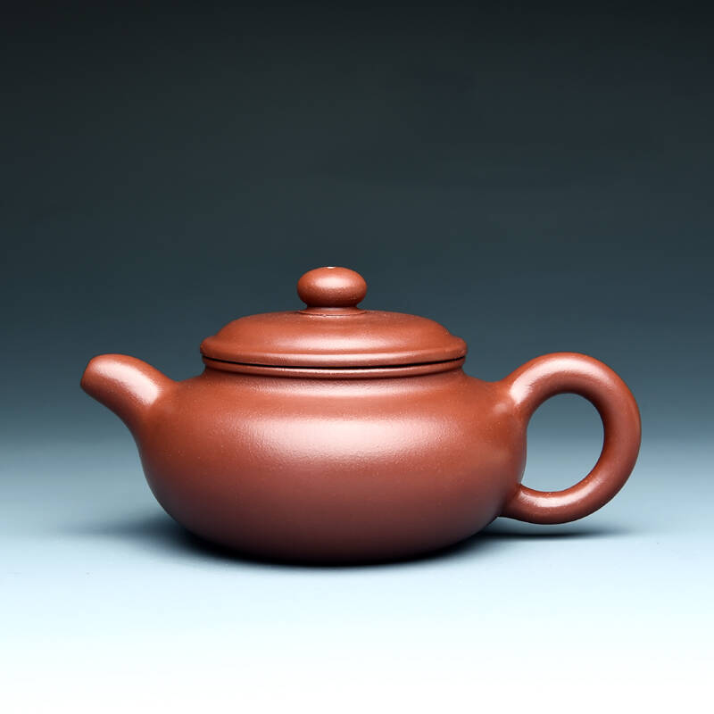 壶博士 王立芬〖小仿古〗 正品 大红袍 宜兴紫砂壶 全手工