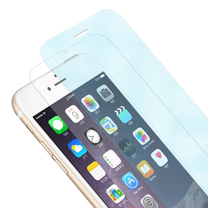 品陌 苹果iphone5/5s/se软性纳米防爆膜防指纹高清手机贴膜 纳米防爆