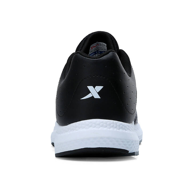 特步(xtep)男子舒适时尚复古慢跑运动跑步鞋 984119119633黑40