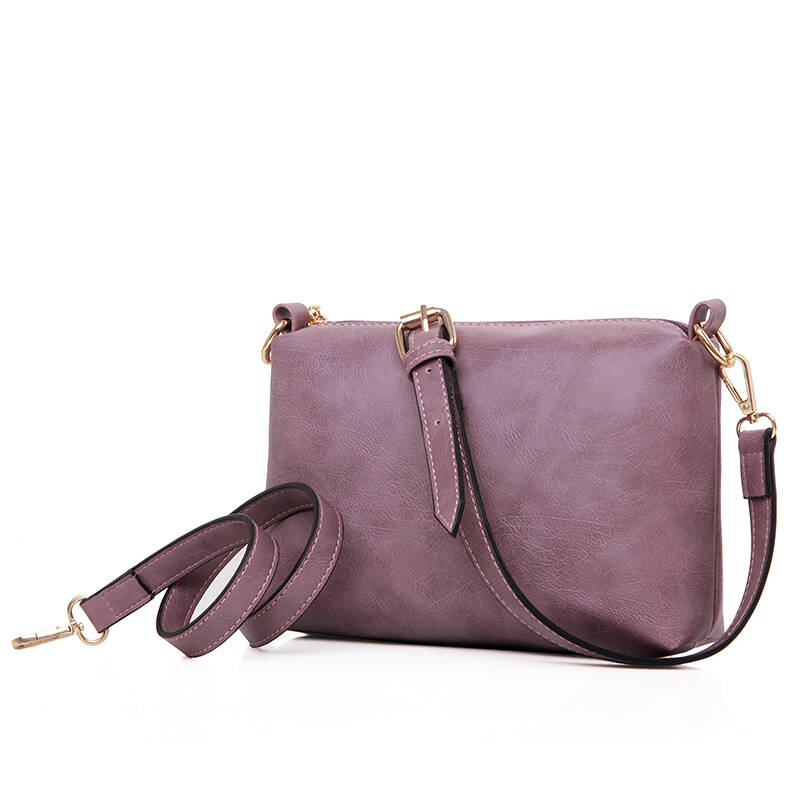 女包手提包女单肩斜跨包女士包包简约欧美大容量子母包三件套 xl6690