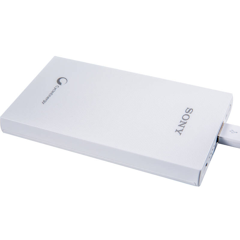 索尼(sony)移动电源6100毫安 cp-v6 可爱 安卓苹果手机通用便携 薄