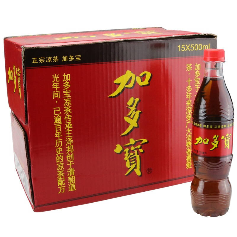 加多寶 涼茶pet500ml*15瓶 整箱