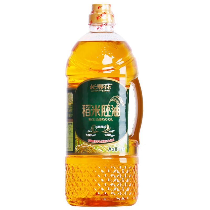 长寿花 谷维素13800ppm 食用油 稻米油1.8l
