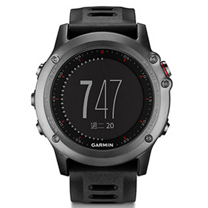 佳明(garmin)智能運動手錶fenix 3gray,男表 繁體中文藍寶石鏡面 gps