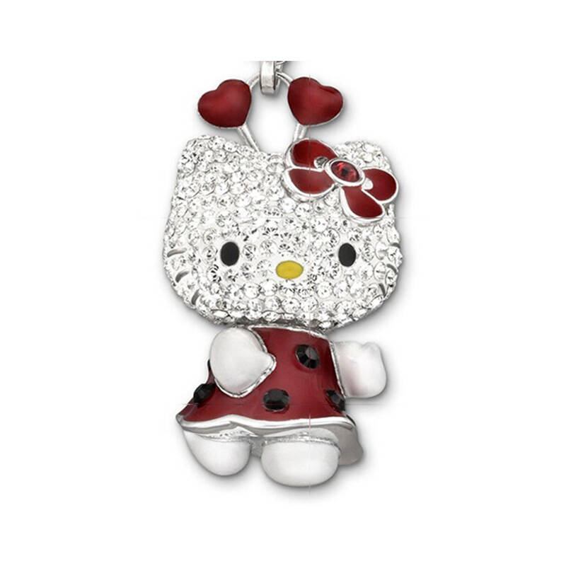 施华洛世奇(swarovski)项链hellokitty瓢虫水晶链坠1175747