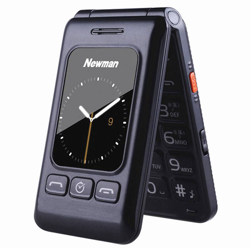 纽曼(newman)f516 电信2g翻盖老人手机 黑色【图片 价格 品牌 报价】