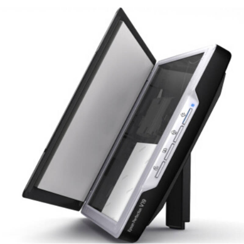 爱普生(epson)v39 家用照片与文档扫描仪usb线供电/立式扫描