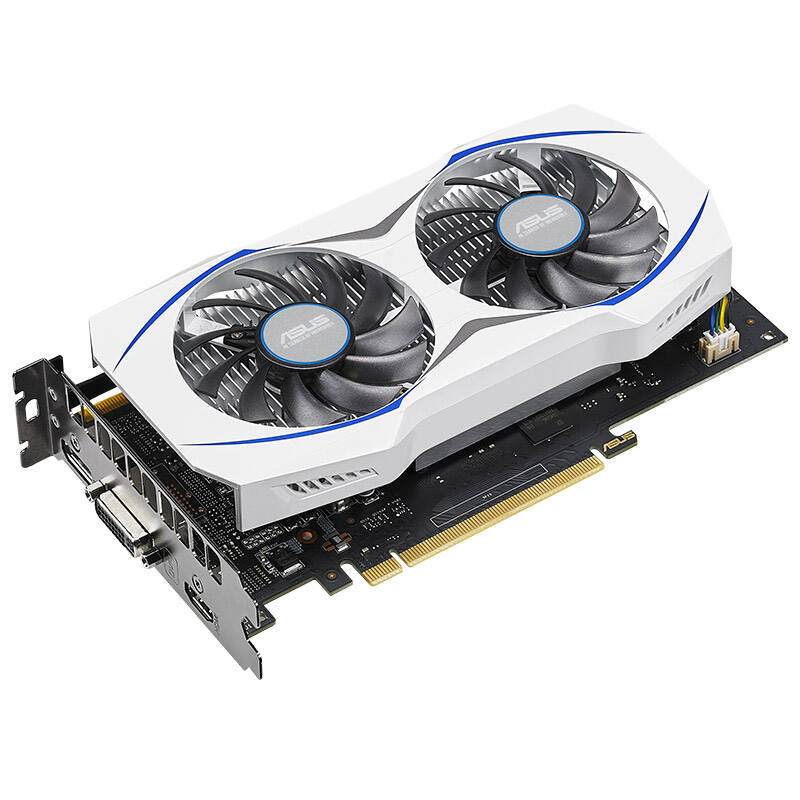 华硕(asus)gtx950-2g 1026~1228mhz/6610mhz 2gb/128bit ddr5 pci-e3.