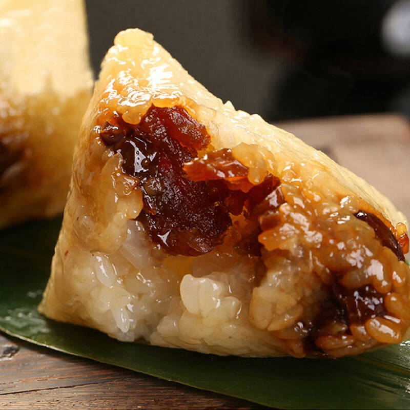 鲜品屋 金丝蜜枣粽 真空包装方便速食140g