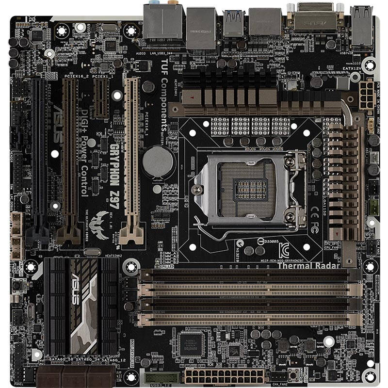 华硕(asus)gryphon z97 主板 (intel z97/lga 1150) 自营