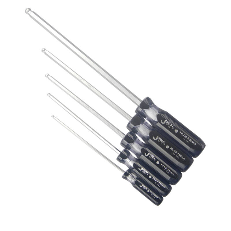 京选(jerxun)材质球头内六角螺丝刀6方改锥起子批多功能省力磁 5*130