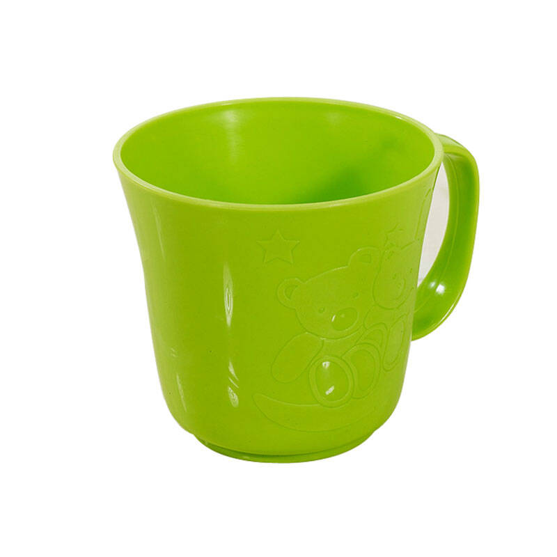 茶花(chahua)儿童水杯蝴蝶杯口杯水杯漱口杯 1495 绿色