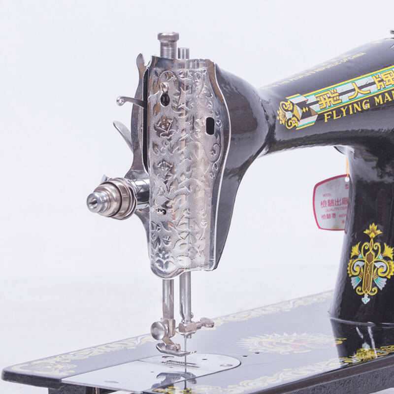 【传统女红 经典老式】正品飞人牌老式缝纫机 家用电动 手提台式 吃厚