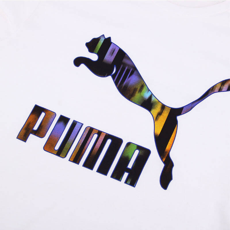 彪马/puma attack logo filled 男子 短袖t恤 571396 白色 02 xl