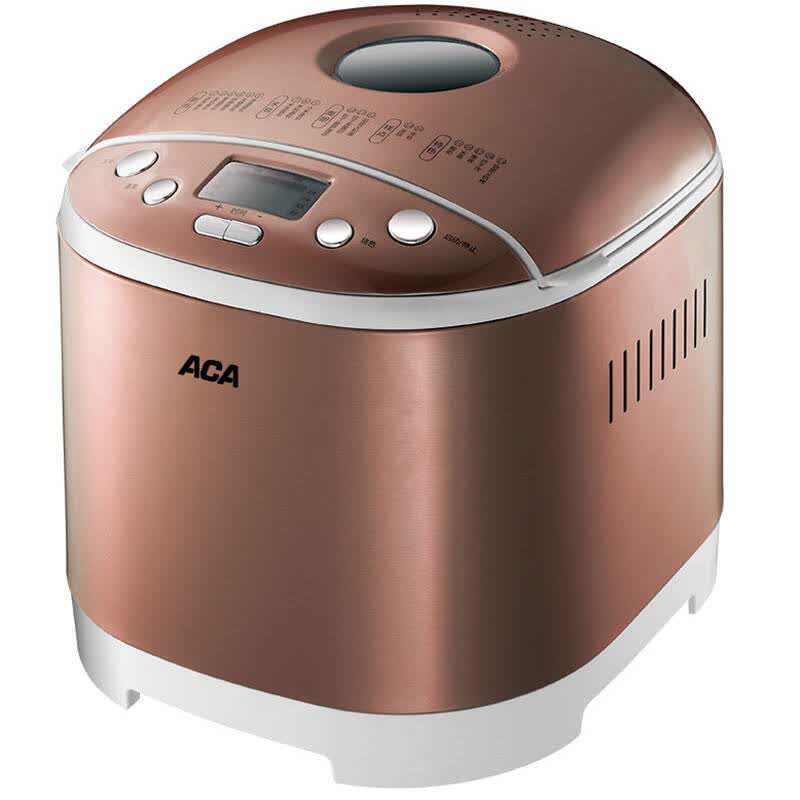 北美电器(aca)面包机全自动家用 全彩钢 19项菜单ab-vcn08