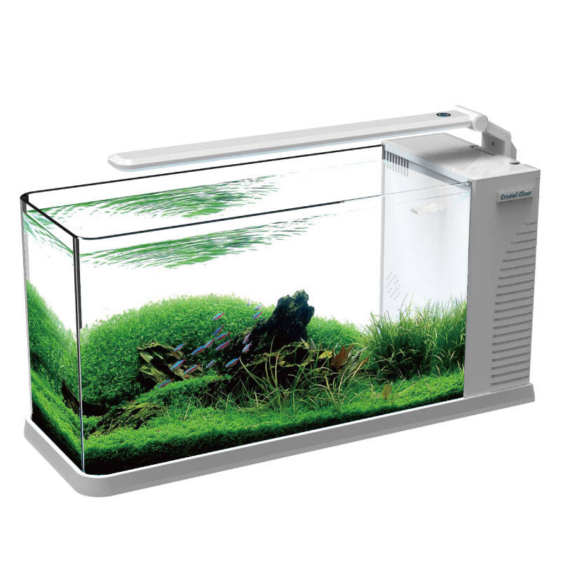 【京东超市】鱼之宝(fish treasure)鱼缸水族箱高透明玻璃免换水开放