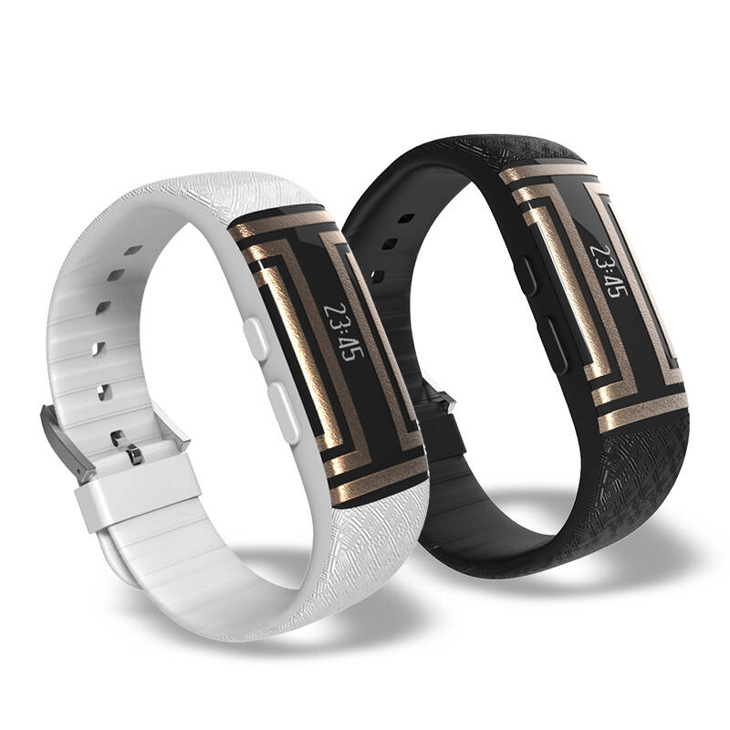 爱国者(aigo)w01 老人手环 送父母老人实用礼物 运动睡眠计步心率监测