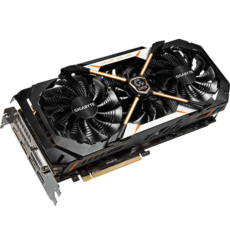 技嘉gigabyte gtx1070 xtreme gaming 1670-1873mhz/8168mhz 8g/256