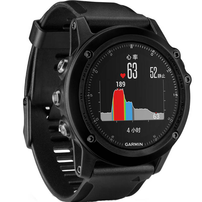 佳明(garmin)fenix3hr飛耐時3戶外gps跑步游泳智能手錶運動登山腕錶