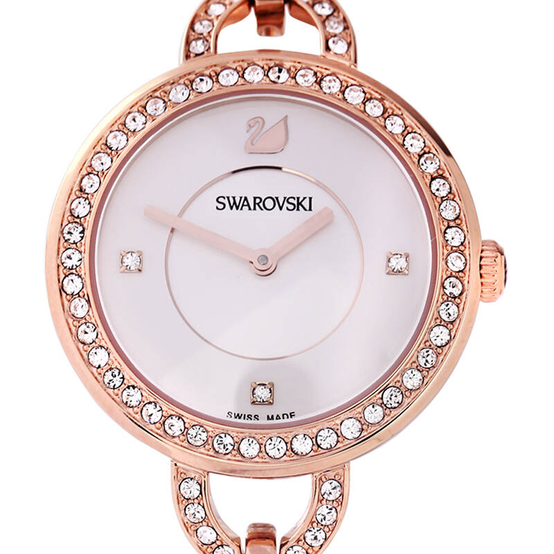 swarovski 施华洛世奇 aila系列玫瑰金石英女表 1094379
