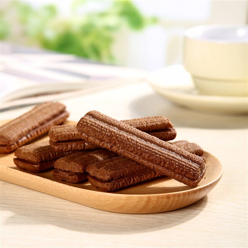 法丽兹(franzzi)醇香黑巧克力味曲奇150g