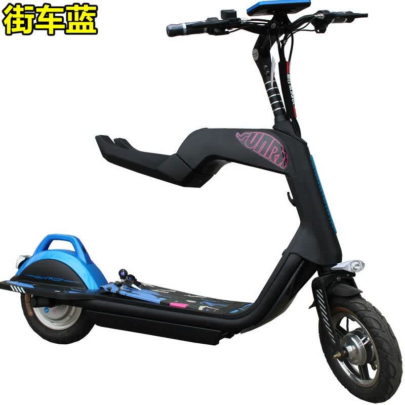 新日米酷电动车miku电动滑板车电瓶车助力电动自行车48v12ah锂电蓝牙