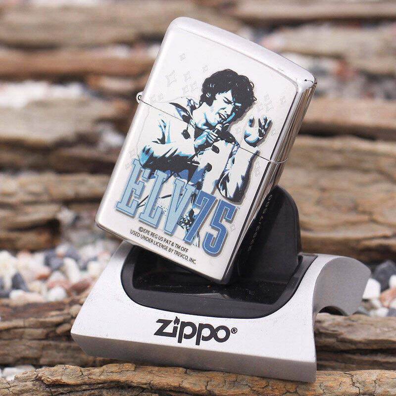 zippo打火机经典猫王75周年纪念版24867限(量7500个)