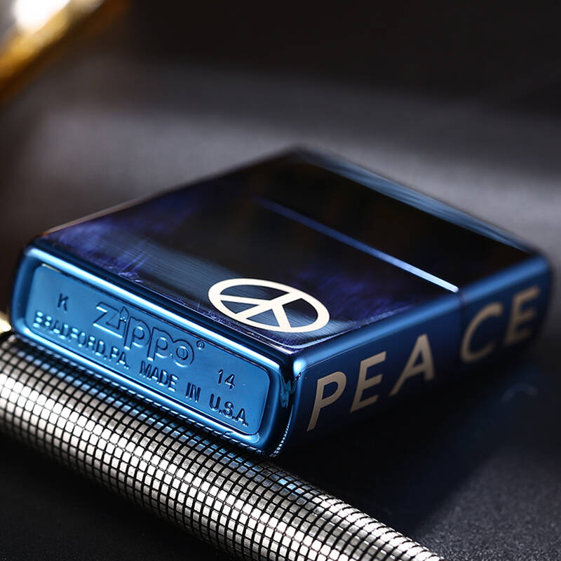 zippo打火机蓝冰和平21055【图片 价格 品牌 报价】-京东