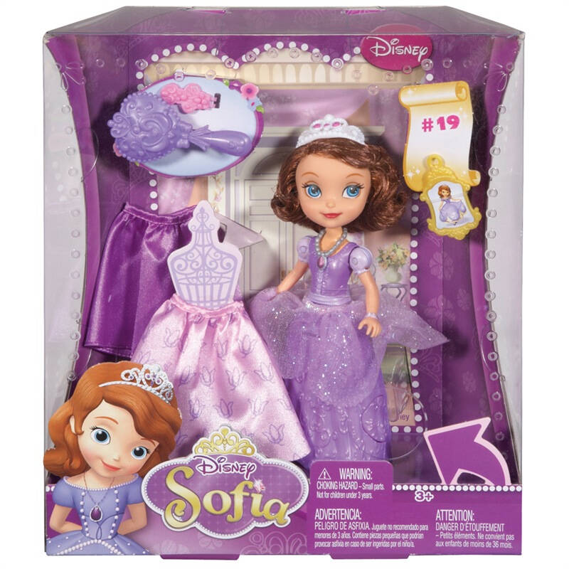 芭比barbie 小公主苏菲亚之皇室礼仪套装 y6647【图片 价格 品牌 报价