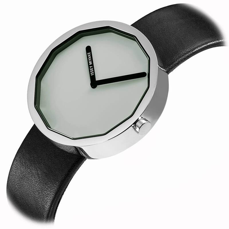 三宅一生(issey miyake)手表休闲个性简约表盘男表石英男士腕表silap