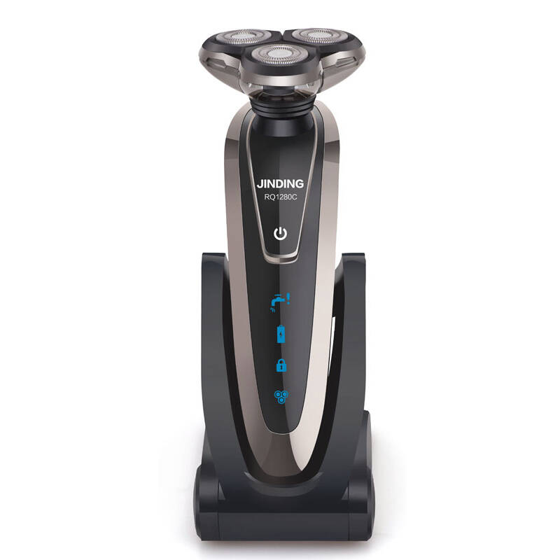 金鼎(jinding)全身水洗多功能电动男剃须刀 4d充电式三刀头刮胡刀胡须