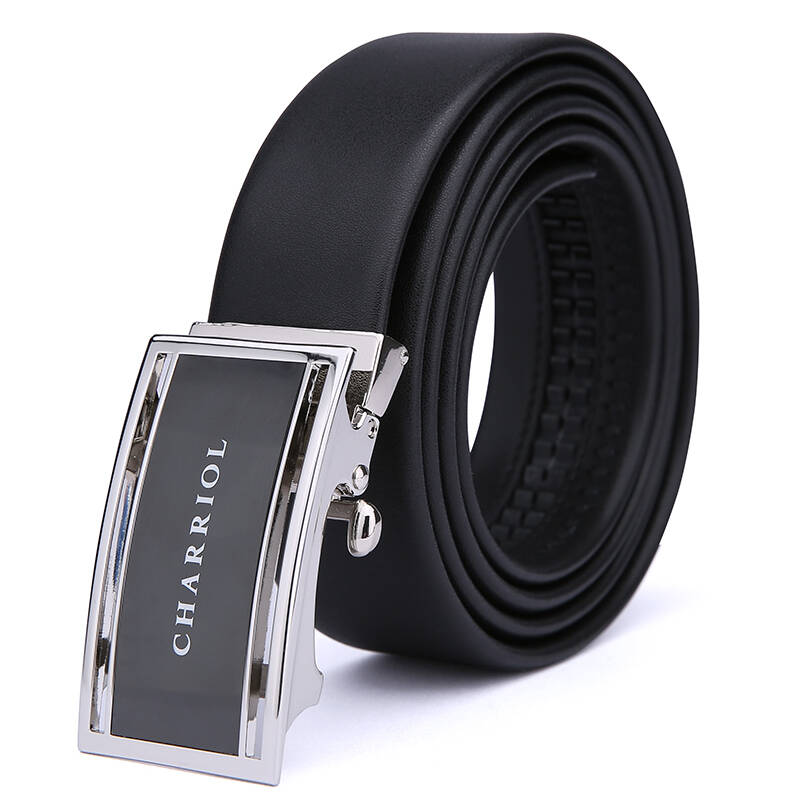 夏利豪 charriol男士皮带商务时尚自动扣腰带 ca41112-09