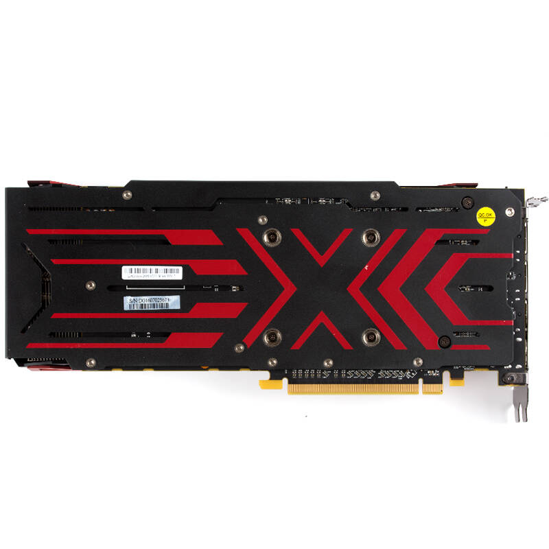 迪兰(dataland)rx 480 8g x-serial 1279-1330/8000mhz 8gb/256-bit