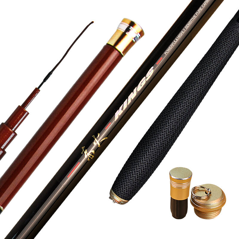 钓鱼王fishingking 台钓竿赤火超轻超硬碳素钓鱼竿 5.4m - 京东