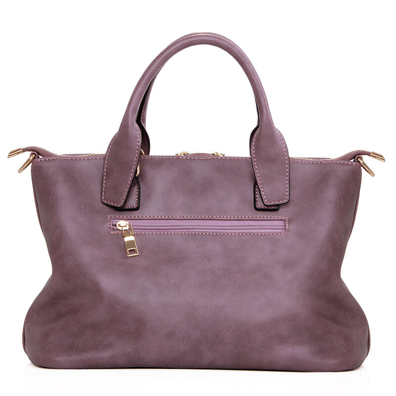 女包手提包女单肩斜跨包女士包包简约欧美大容量子母包三件套 xl6690