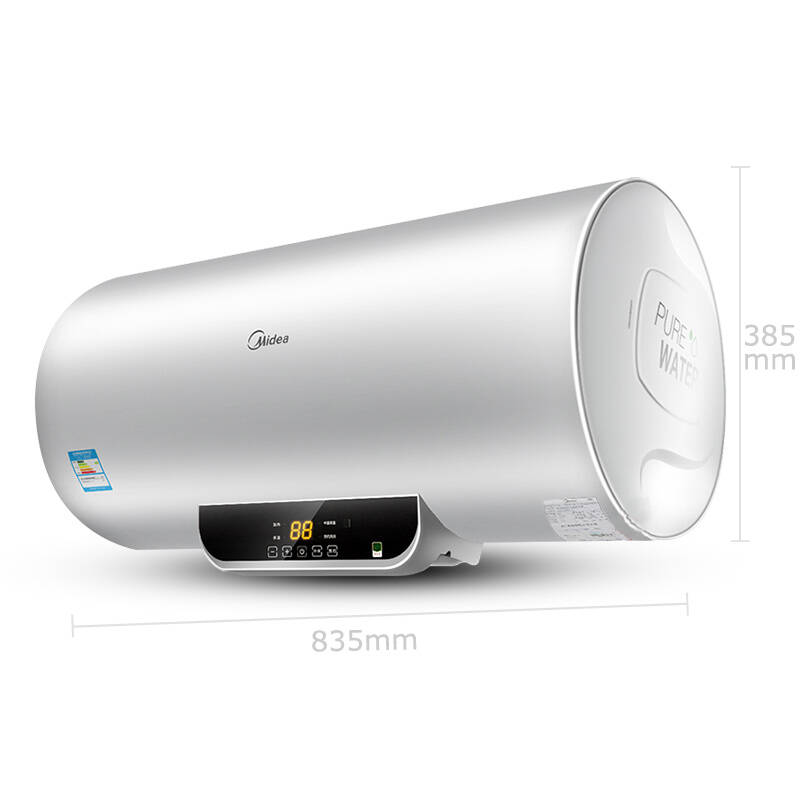 美的(midea)60升预约洗浴 无线遥控 电热水器 f60-15wb5(y)