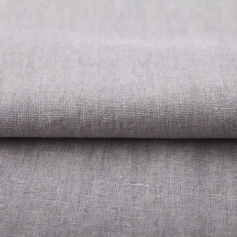 kool夏季经典亚麻薄款男士直筒休闲裤 浅灰 m