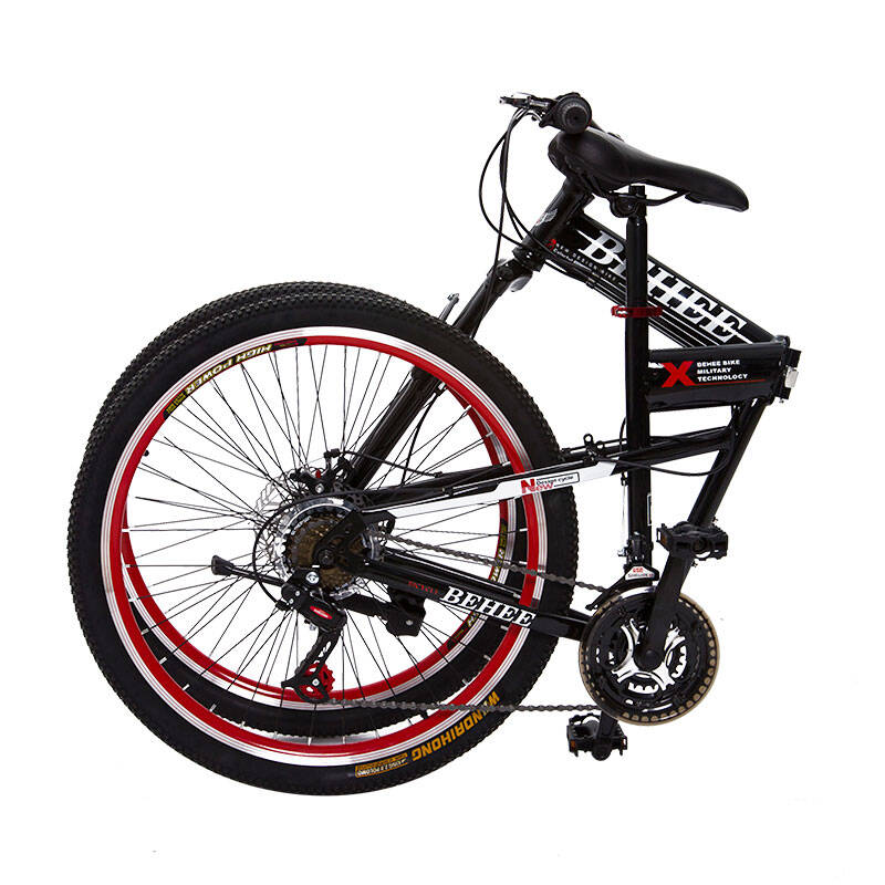 巴赫(behee)bh-3 26寸21速/折叠山地自行车/轴承中轴/培林花鼓/双碟刹