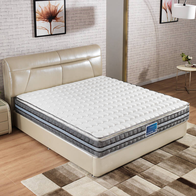 晚安家居 3d弹簧床垫 席梦思双人软硬适中弹簧透气 1800*2000