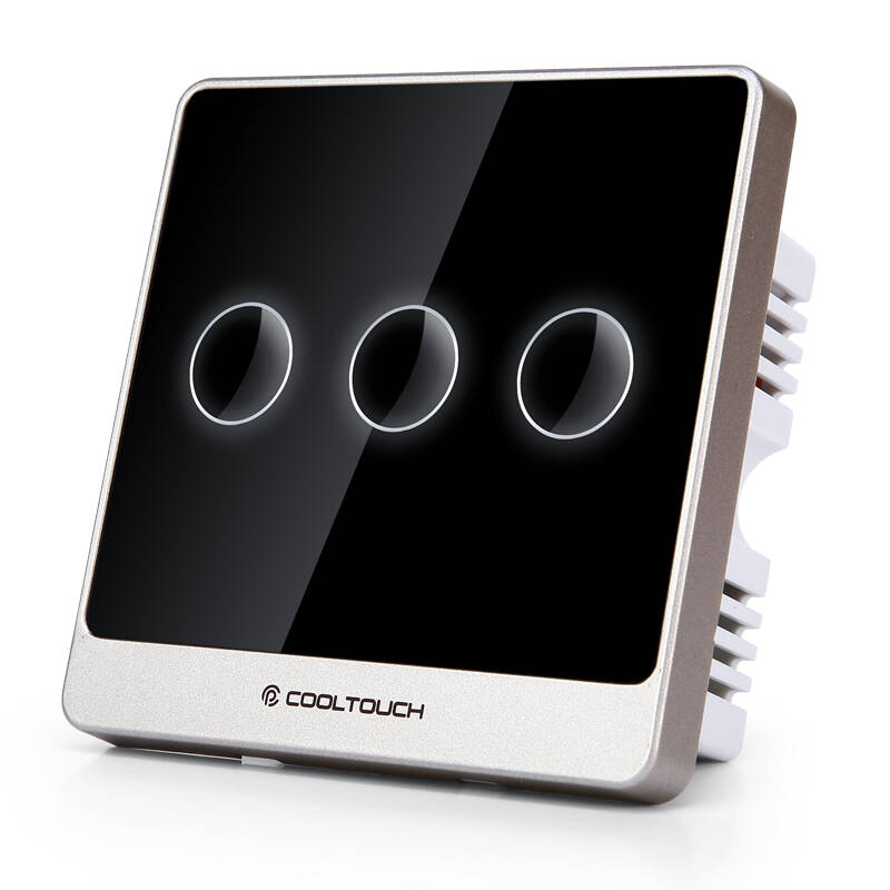 cooltouch ctss-wmj-3 高端wifi智能开关三开 人体感应/京东微联超级