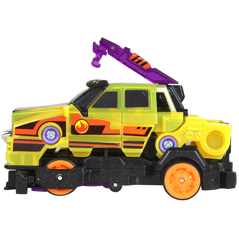 变形机器人绝地雄狮晶片发射器套装激走噬魂战虎 狙击系列--烈火狂牛