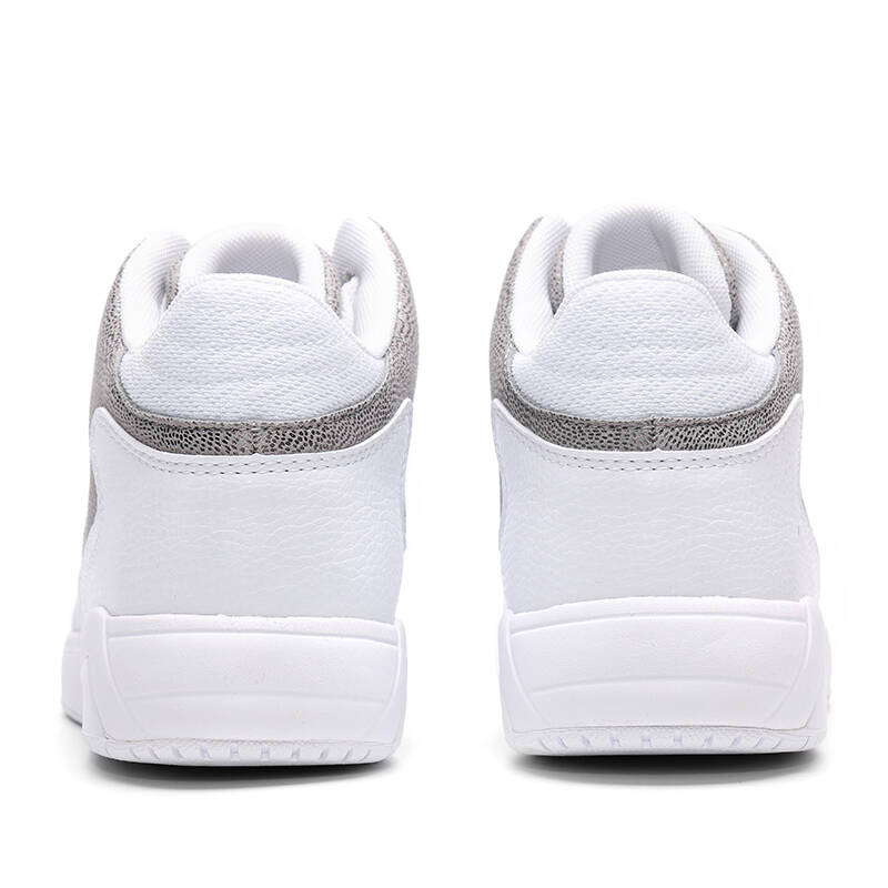 安踏女鞋 时尚板鞋百搭运动鞋 高帮休闲鞋耐磨大底新品12638002 安踏