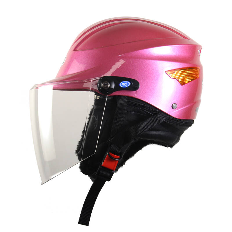 ak摩托车头盔男女 电动车头盔电瓶车防护帽夏盔冬天保暖头盔 防紫外线