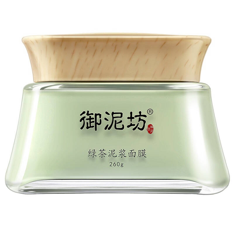 御泥坊 绿茶矿物泥浆面膜260g(清洁控油 面膜泥)