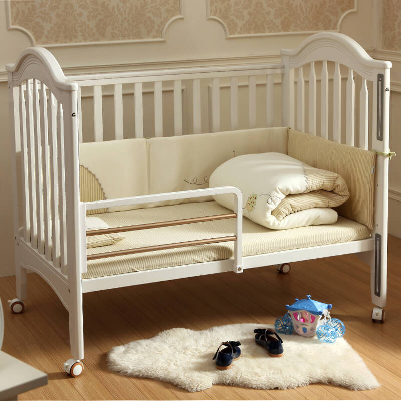 爱斯博儿bcmp6007维纳斯全实木欧式环保婴儿床