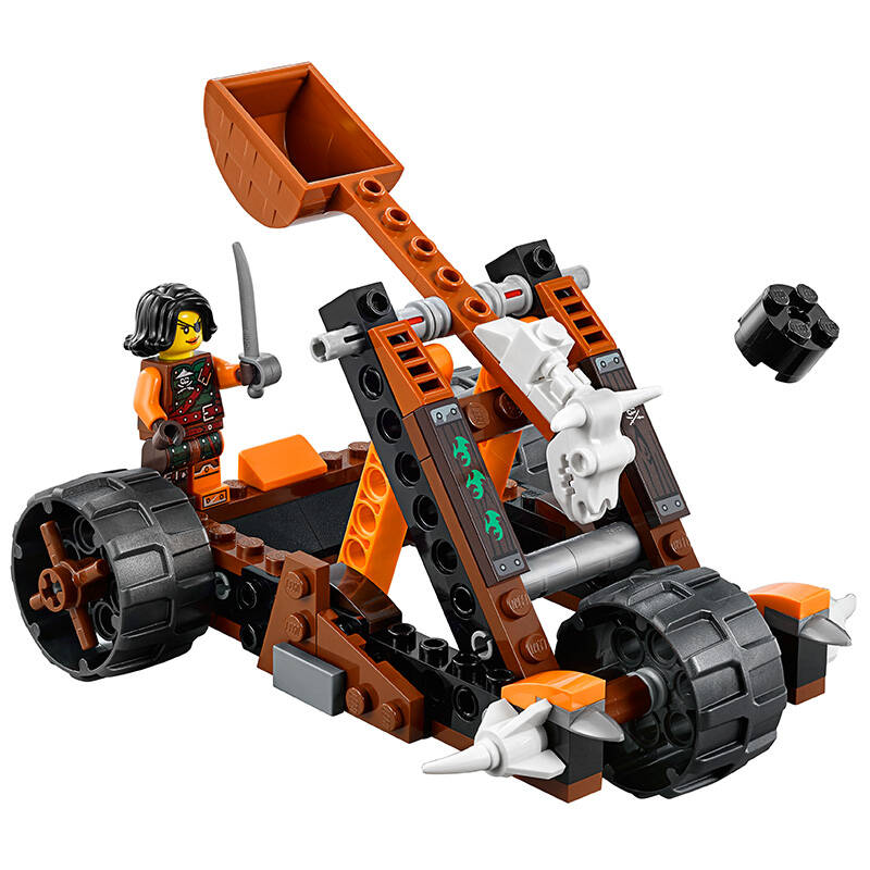 乐高 幻影忍者系列 8岁-14岁 忍者绿神龙 70593 儿童 积木 玩具lego