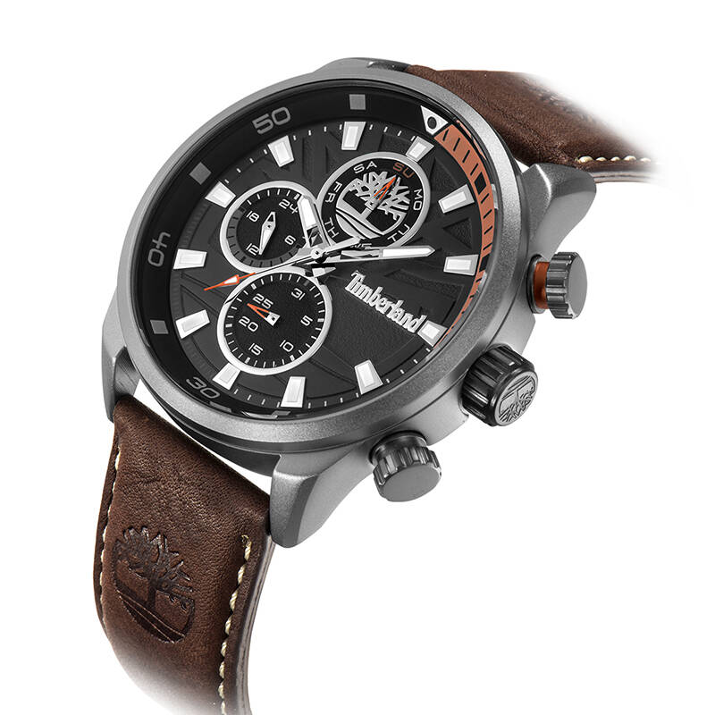 户外运动功能男表 个性时尚潮流皮带防水石英手表