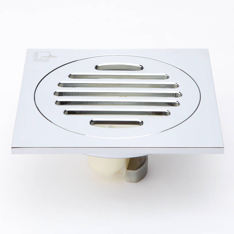 潜水艇(submarine) tf40-10 自动密封式四防地漏 铜镀铬光面【图片